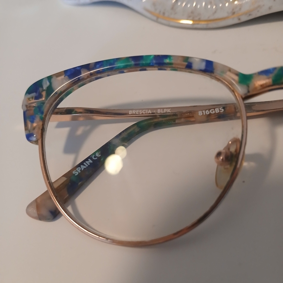 Multicolor Cateye Marble By Etnia Spain Women's Glasses - Picture 4 of 4